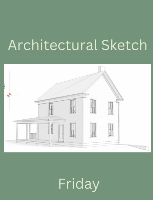 Architectural Sketch Friday Robert Swinburn design
